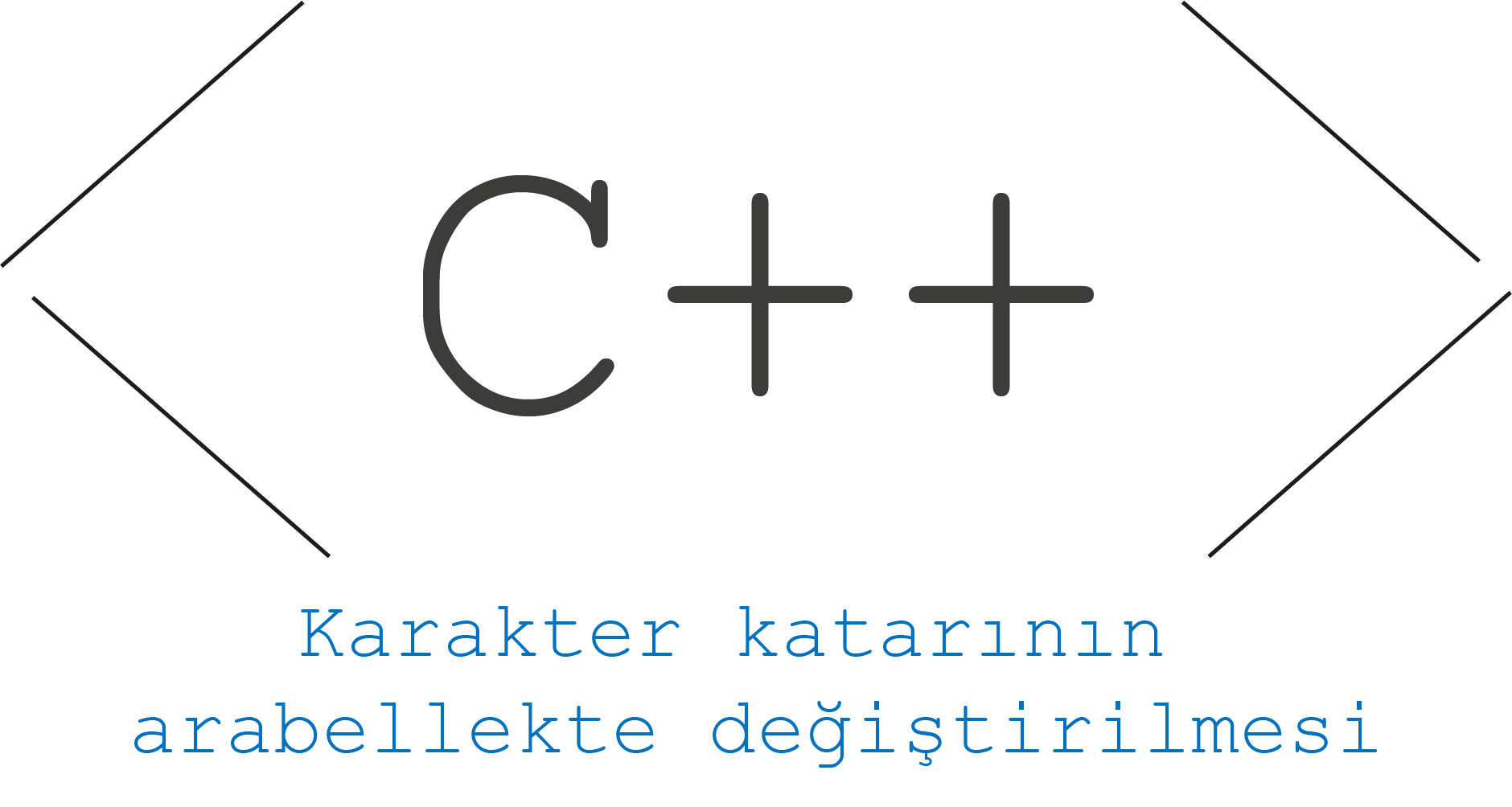 Karakter katarının arabellekte değiştirilmesi